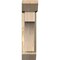 Ekena Millwork Westlake Slat Rough Sawn Bracket w/ Offset Brace, Douglas Fir, 6"W x 16"D x 24"H BKT0604X16X24WTL06RDF - alternate 3